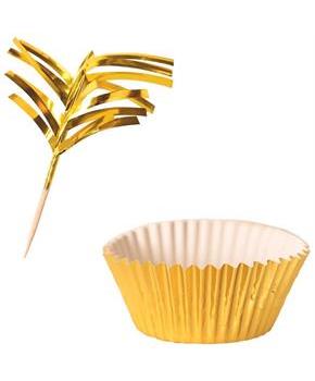 Metallic Cupcake Liners & Picks