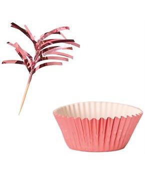 Metallic Cupcake Liners & Picks