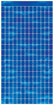 Metallic Square Curtain
