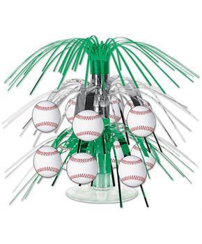 Baseball Mini Cascade Centerpiece