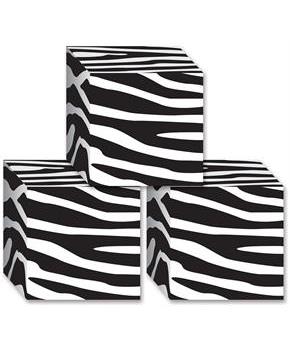 Zebra Print Favor Boxes