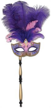 Costume Mask w/Stick