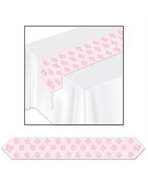 Printed It's A Girl! Table Runner