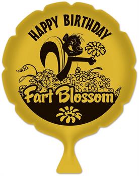 Birthday Fart Blossom Whoopee Cushion
