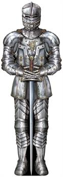 Suit Of Armor Cutout