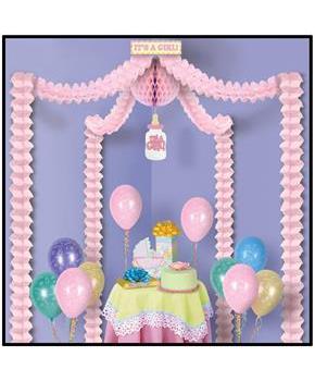 It's A Girl! Party Canopy