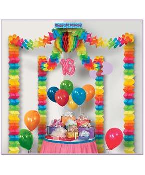 "16th" Birthday Party Canopy