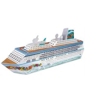3-D Cruise Ship Centerpiece