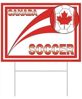 Plastic Yard Sign - Canada
