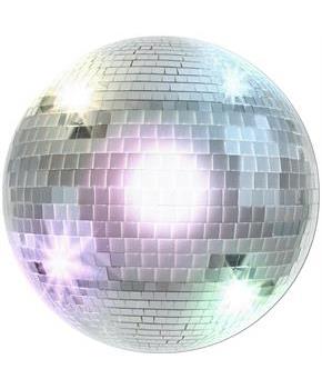 Disco Ball Cutout