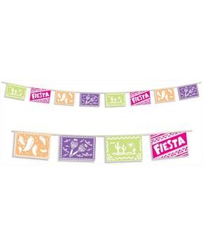 Fiesta Picado Style Pennant Banner