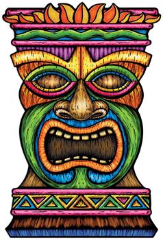 Jumbo Tiki Cutout
