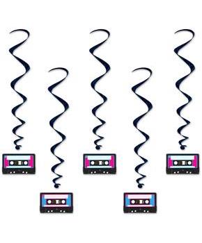 Cassette Tape Whirls