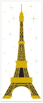 Eiffel Tower Door Cover