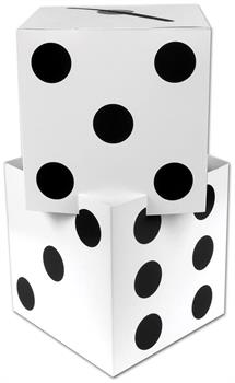 3-D Dice Stacking Centerpiece