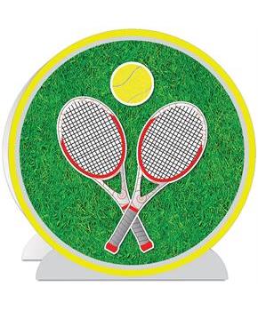 3-D Tennis Centerpiece
