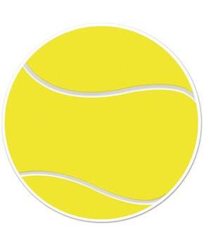 Tennis Ball Cutout