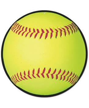 Softball Cutout
