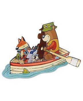 3-D Woodland Friends Centerpiece