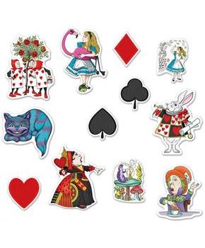 Alice In Wonderland Cutouts