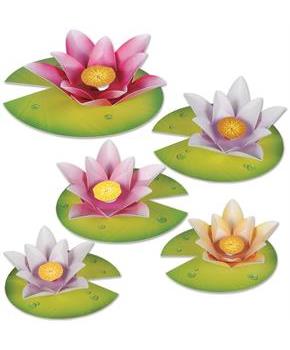 Water Lily Paper Flowers