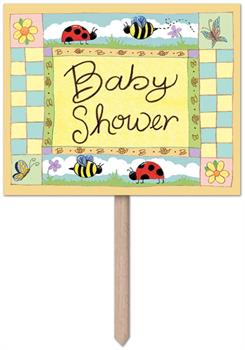 B Is For Baby Yard Sign
