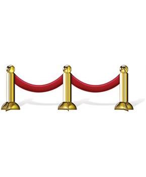 3-D Stanchion Centerpiece