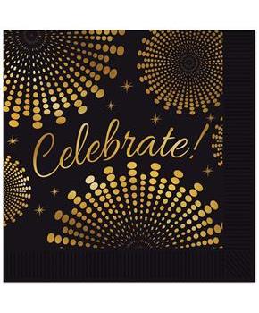 Celebrate! Beverage Napkins