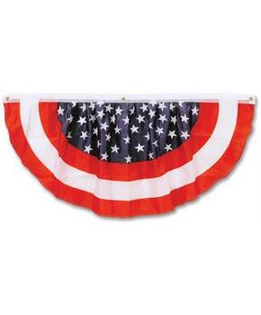 Stars & Stripes Fabric Bunting