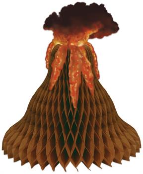 Tissue Volcano Centerpiece