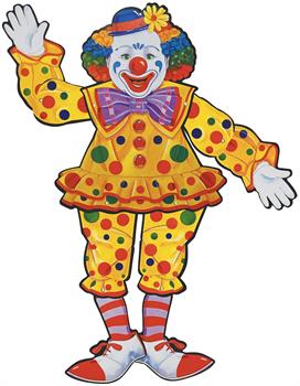 Jointed Circus Clown