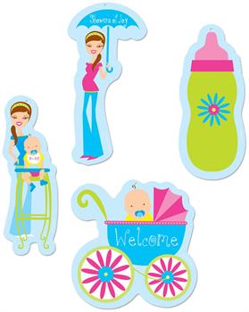 Showers Of Joy Cutouts