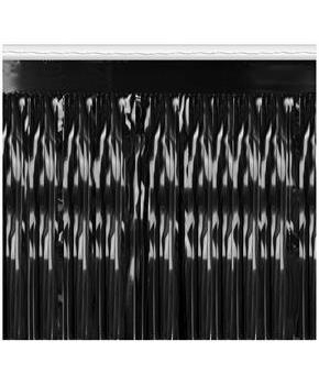 Pkgd 1-Ply Metallic Fringe Drape