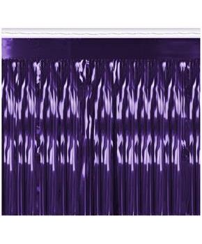 Pkgd 1-Ply Metallic Fringe Drape