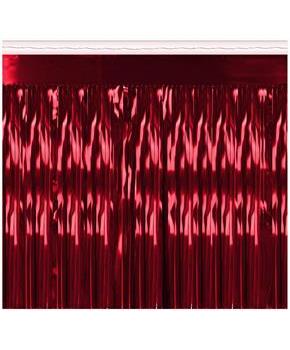 Pkgd 1-Ply Metallic Fringe Drape