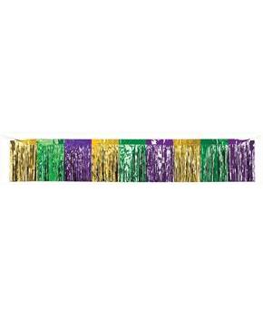 Pkgd 1-Ply Metallic Fringe Drape