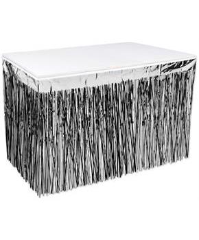Pkgd 2-Ply Metallic Table Skirting