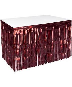 Pkgd 1-Ply Metallic Table Skirting