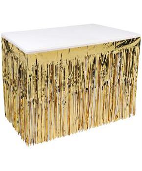 Pkgd 1-Ply Metallic Table Skirting