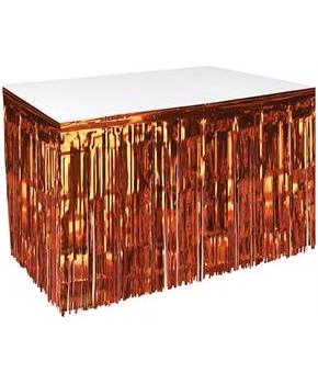 Pkgd 1-Ply Metallic Table Skirting