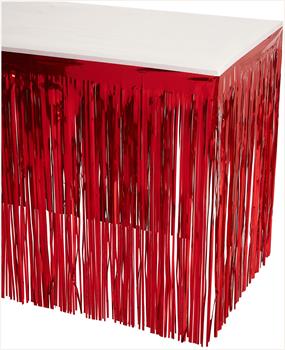 Pkgd 1-Ply Metallic Table Skirting