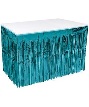 Pkgd 1-Ply Metallic Table Skirting