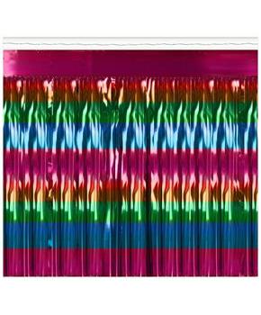 Pkgd 1-Ply Metallic Table Skirting