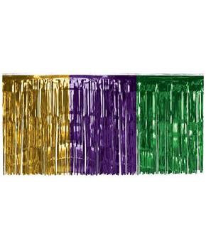 Pkgd 1-Ply Metallic Table Skirting