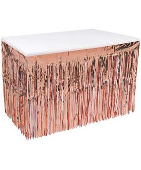 Pkgd 1-Ply Metallic Table Skirting