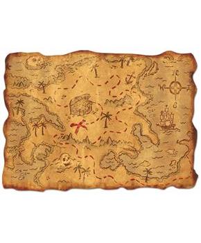 Plastic Treasure Map