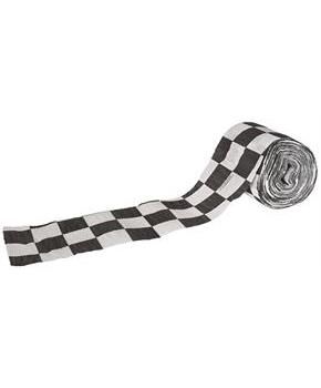 FR Checkered Crepe Streamer