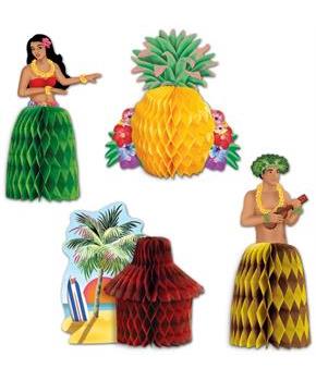 Luau Mini Centerpieces