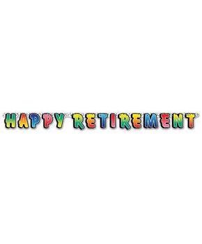 Happy Retirement Streamer