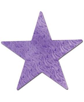 Embossed Foil Star Cutout